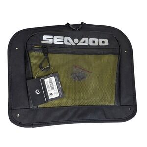 Sea Doo Bag Storage Lid Organizer Black/Yellow NEW
